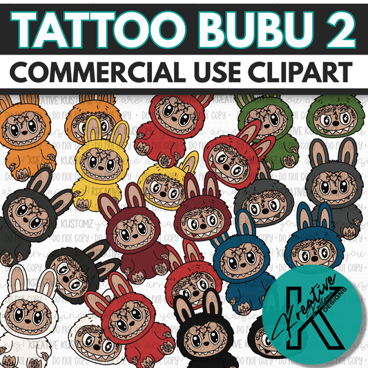 Tattoo Bubu 2 | Commercial Use Clipart
