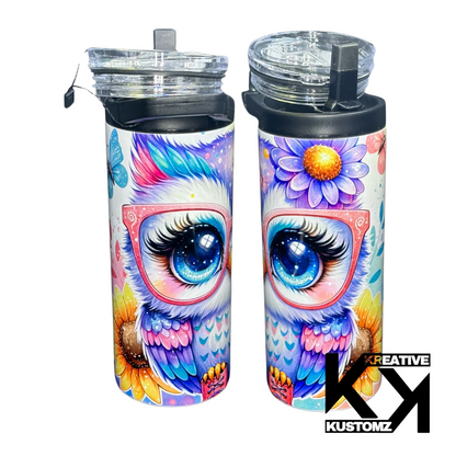 Girly Owl - 15oz Duo