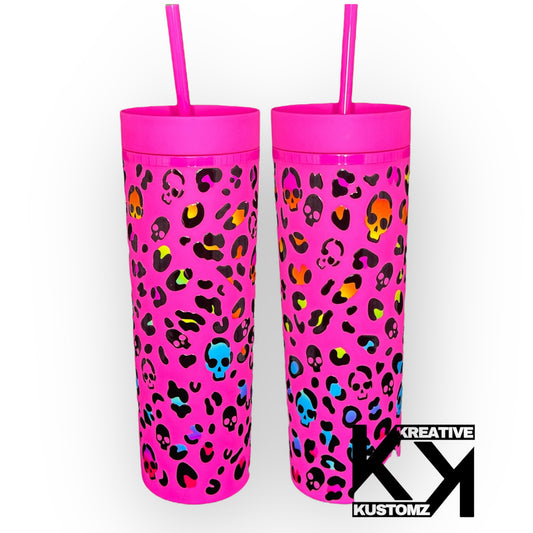 Rainbow Cheetah Print - 22oz