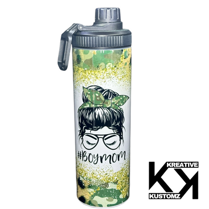 Boy Mom Camo - 20oz Gulp Tumbler