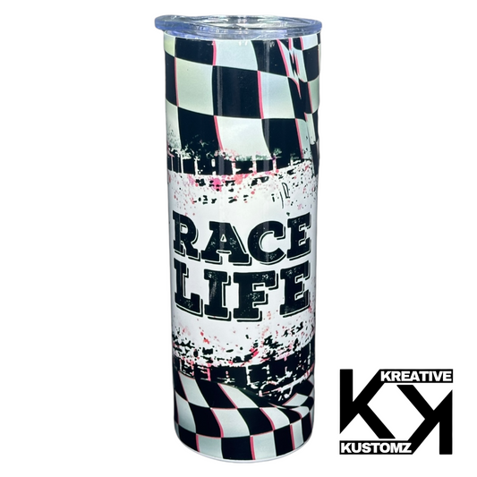 Race Life - 20oz Tumbler