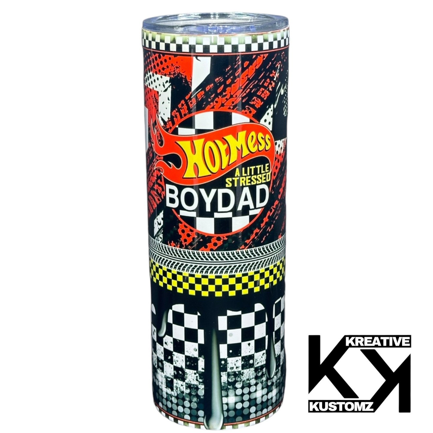 Hotmess Boy Dad - 20oz Tumbler