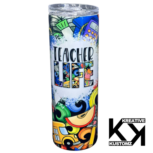 Teacher Life - 20oz Tumbler