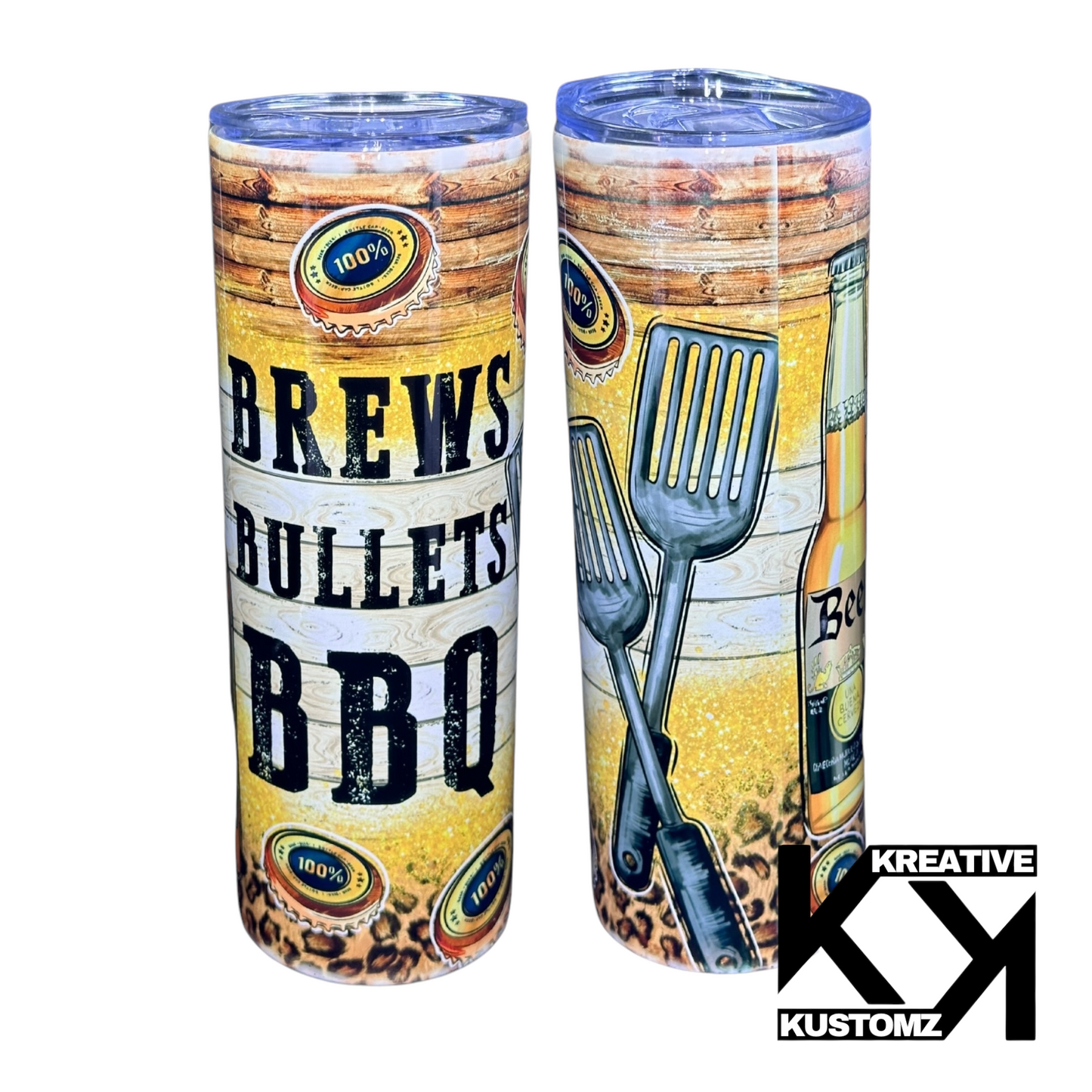 Brews Bullets BBQ - 20oz Tumbler