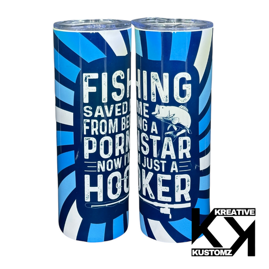 Fishing Saved Me - 20oz Tumbler