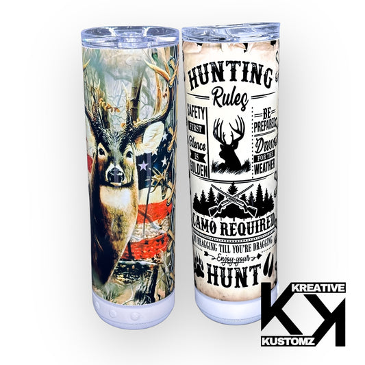 Hunting Rules - 20oz Speaker Tumbler