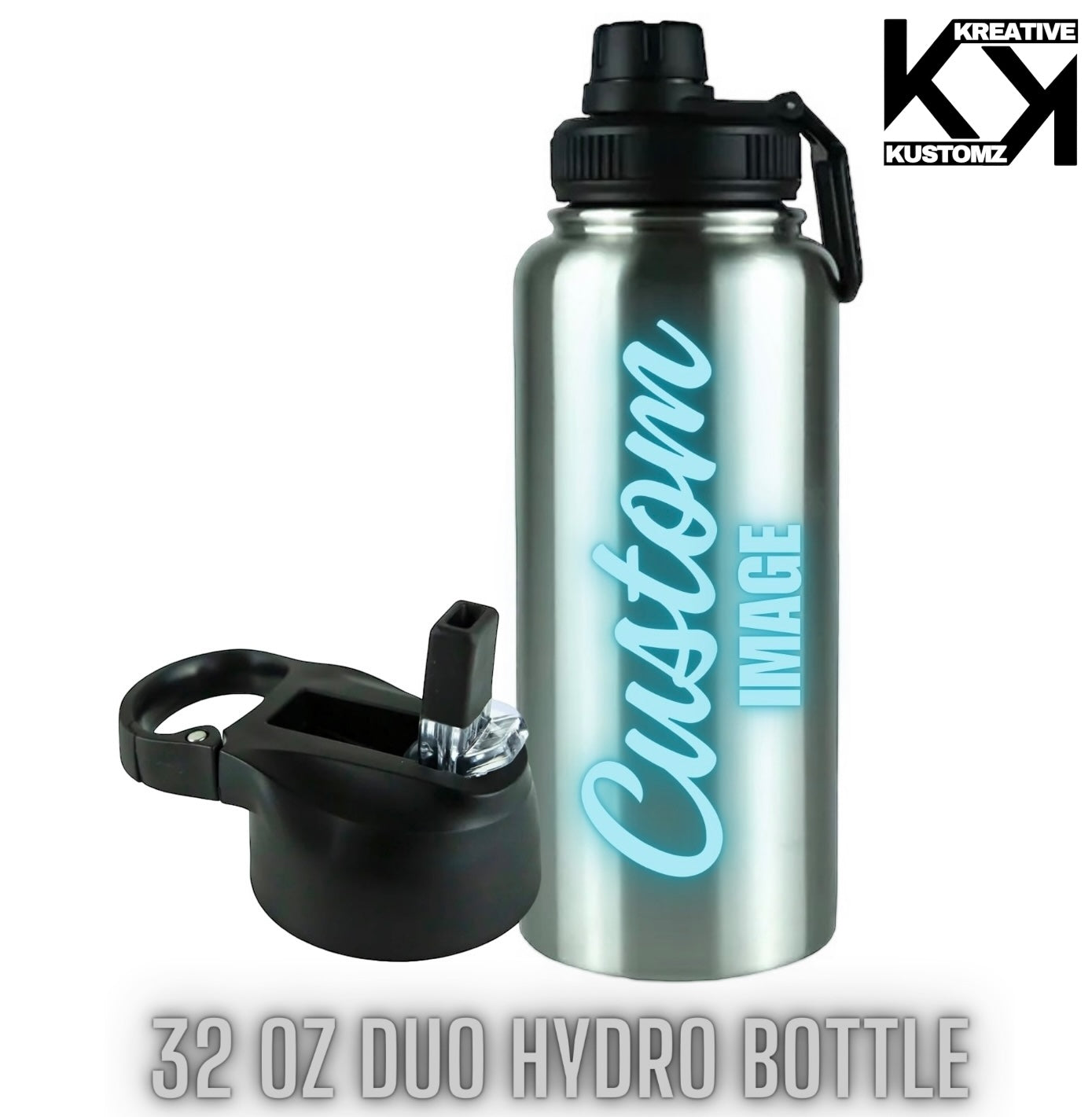 32oz CUSTOM DUO HYDRO BOTTLE