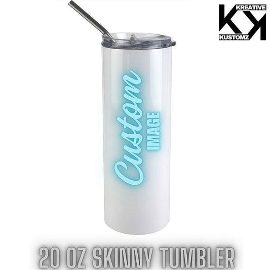 20oz CUSTOM SKINNY TUMBLER