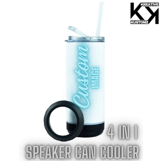 4in1 CUSTOM SPEAKER CAN COOLER