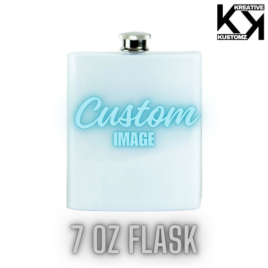 7oz CUSTOM FLASK