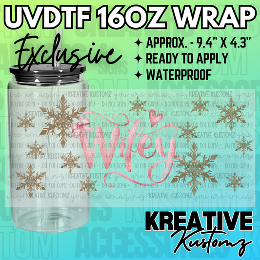 KK-2396  | UVDTF | 16oz Glass Can Libbey Wrap