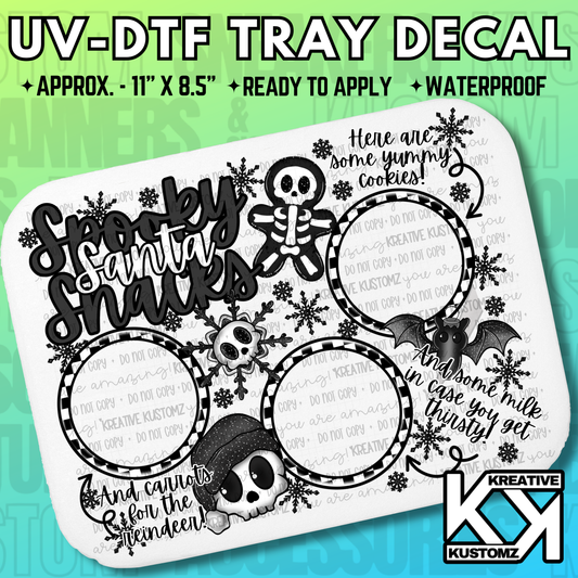 UV-DTF Cookie Tray Decal - Rectangle 8
