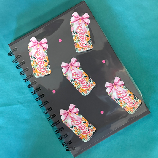 Soda Bow | UVDTF A5 Notebook Wrap Decal