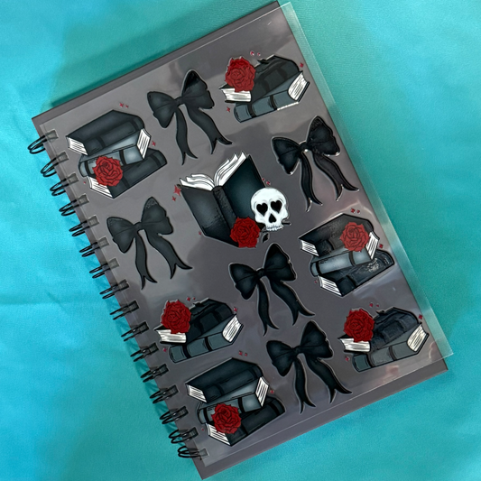 Black Books | UVDTF A5 Notebook Wrap Decal