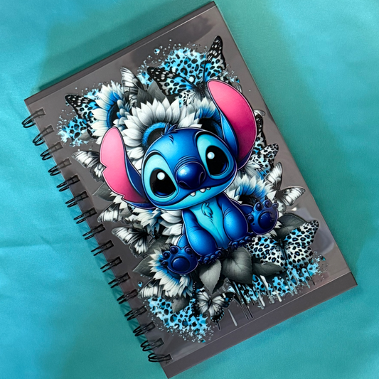 Alien Flowers | UVDTF A5 Notebook Wrap Decal