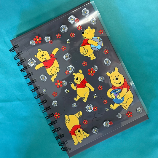 Bear Flowers | UVDTF A5 Notebook Wrap Decal