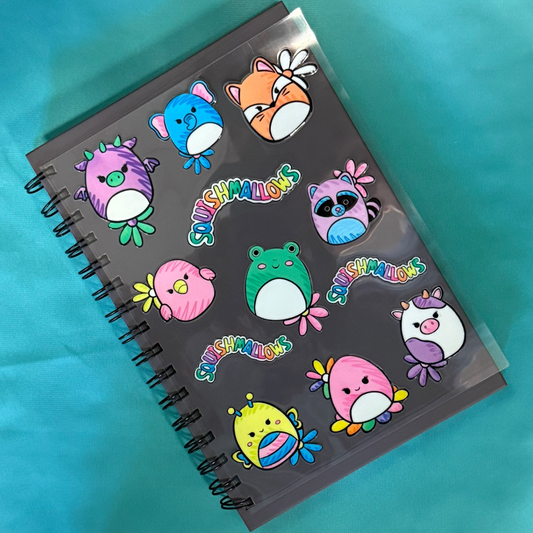 Squishmallows | UVDTF A5 Notebook Wrap Decal