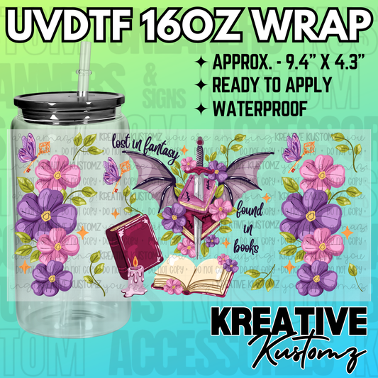 KK-1172 | UVDTF | 16oz Glass Can Libbey Wrap