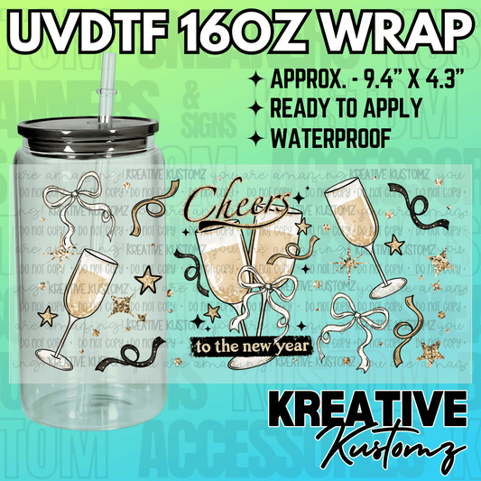 KK-2294  | UVDTF | 16oz Glass Can Libbey Wrap