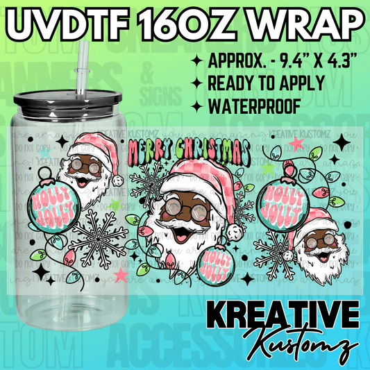 KK-2295  | UVDTF | 16oz Glass Can Libbey Wrap