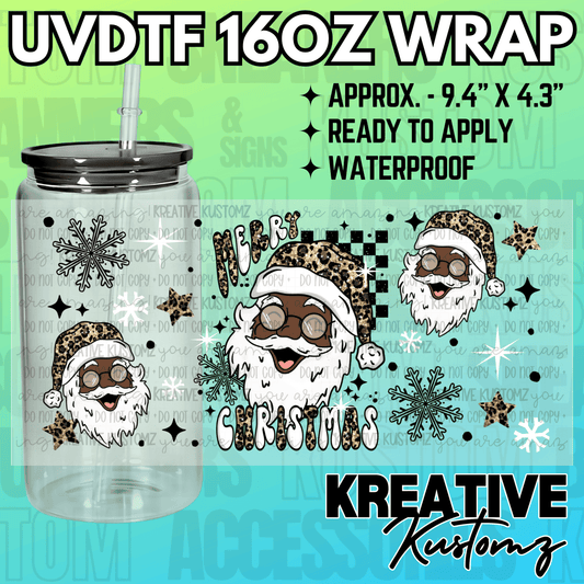 KK-2306  | UVDTF | 16oz Glass Can Libbey Wrap