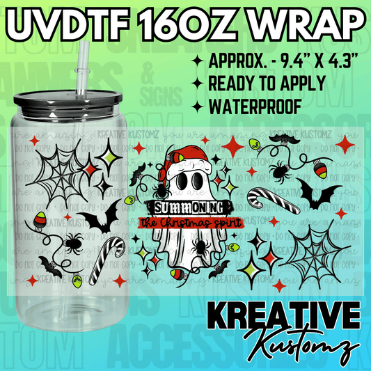 KK-2307  | UVDTF | 16oz Glass Can Libbey Wrap