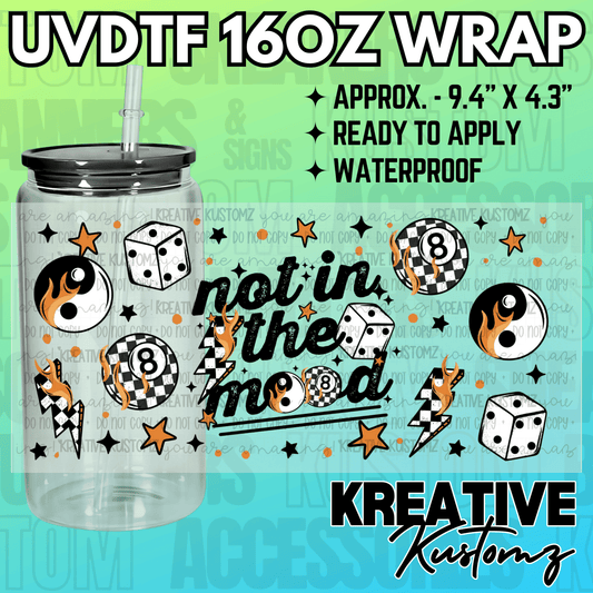 KK-2308  | UVDTF | 16oz Glass Can Libbey Wrap