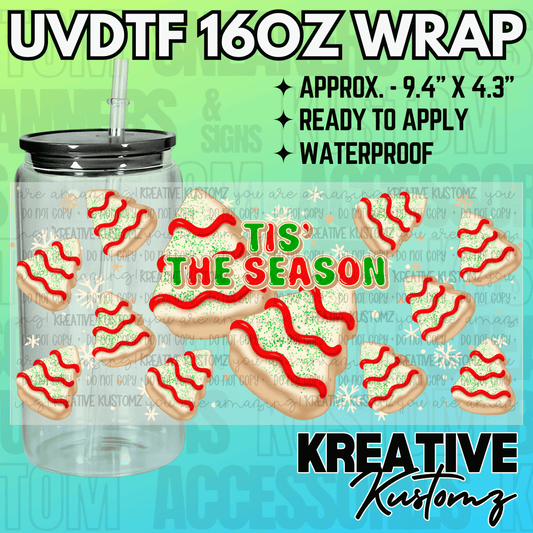 KK-2315  | UVDTF | 16oz Glass Can Libbey Wrap