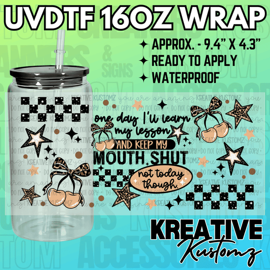 KK-2322  | UVDTF | 16oz Glass Can Libbey Wrap