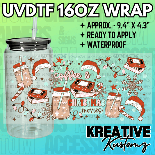 KK-2326  | UVDTF | 16oz Glass Can Libbey Wrap