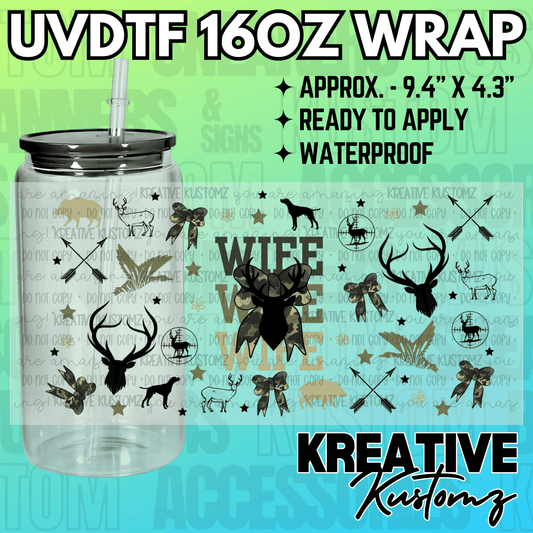 KK-2333  | UVDTF | 16oz Glass Can Libbey Wrap