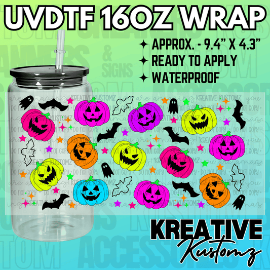 KK-2336  | UVDTF | 16oz Glass Can Libbey Wrap