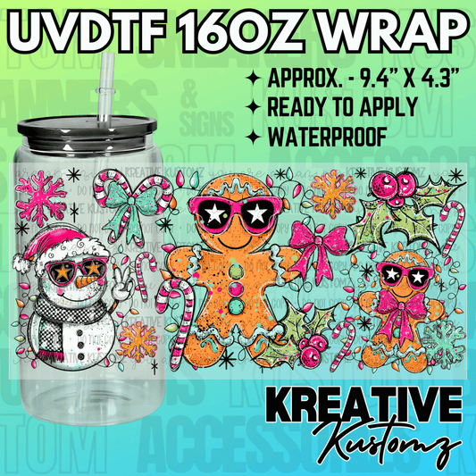 KK-2343  | UVDTF | 16oz Glass Can Libbey Wrap