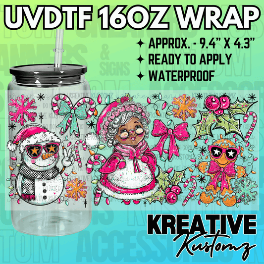 KK-2345  | UVDTF | 16oz Glass Can Libbey Wrap