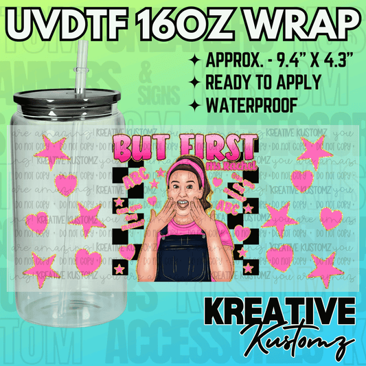 KK-2352  | UVDTF | 16oz Glass Can Libbey Wrap