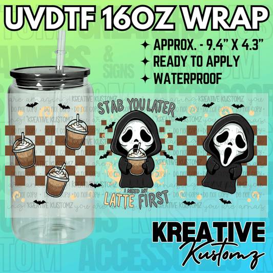 KK-2356  | UVDTF | 16oz Glass Can Libbey Wrap