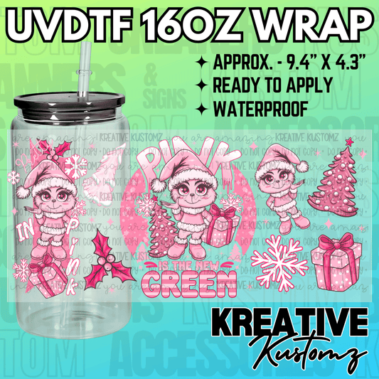 KK-2357  | UVDTF | 16oz Glass Can Libbey Wrap