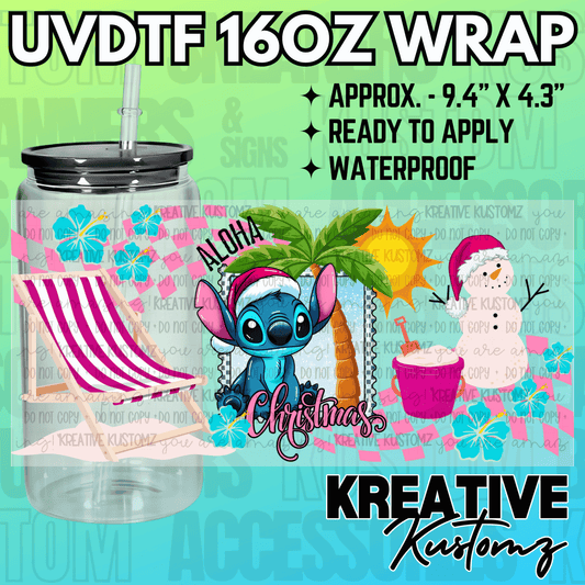 KK-2361  | UVDTF | 16oz Glass Can Libbey Wrap