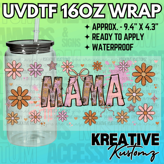 KK-2366  | UVDTF | 16oz Glass Can Libbey Wrap