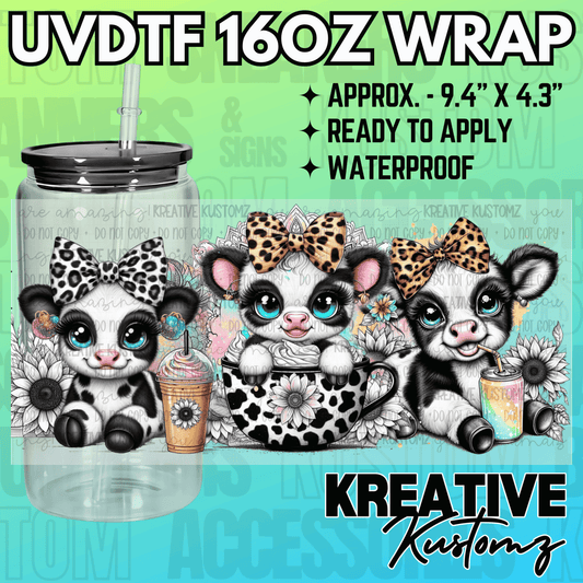 KK-2368  | UVDTF | 16oz Glass Can Libbey Wrap