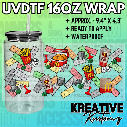 KK-2502  | UVDTF | 16oz Glass Can Libbey Wrap