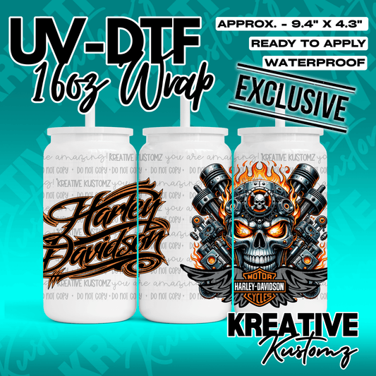 X-3378 | UVDTF | 16oz Glass Can Libbey Wrap