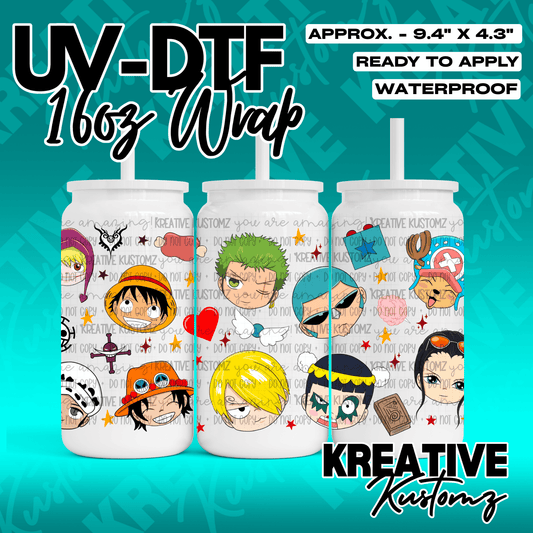 KK-3382 | UVDTF | 16oz Glass Can Libbey Wrap