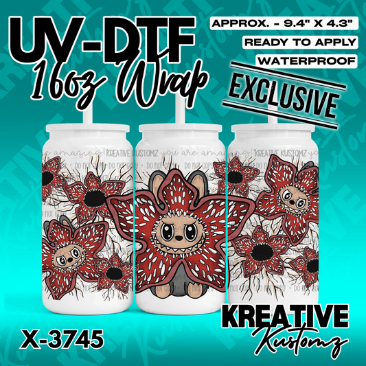 X-3745 | UVDTF | 16oz Glass Can Libbey Wrap