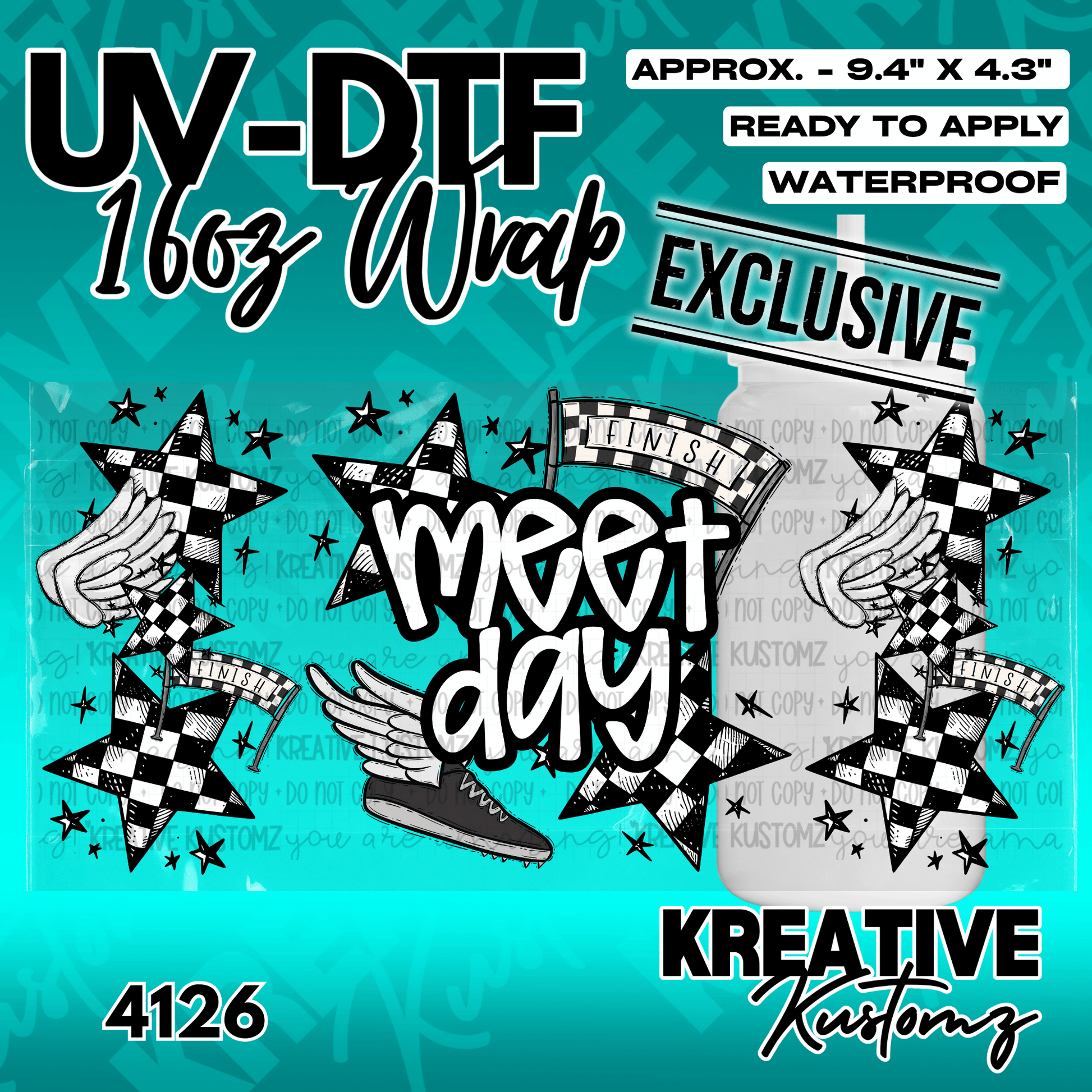 KK-4126 | UVDTF | 16oz Glass Can Libbey Wrap