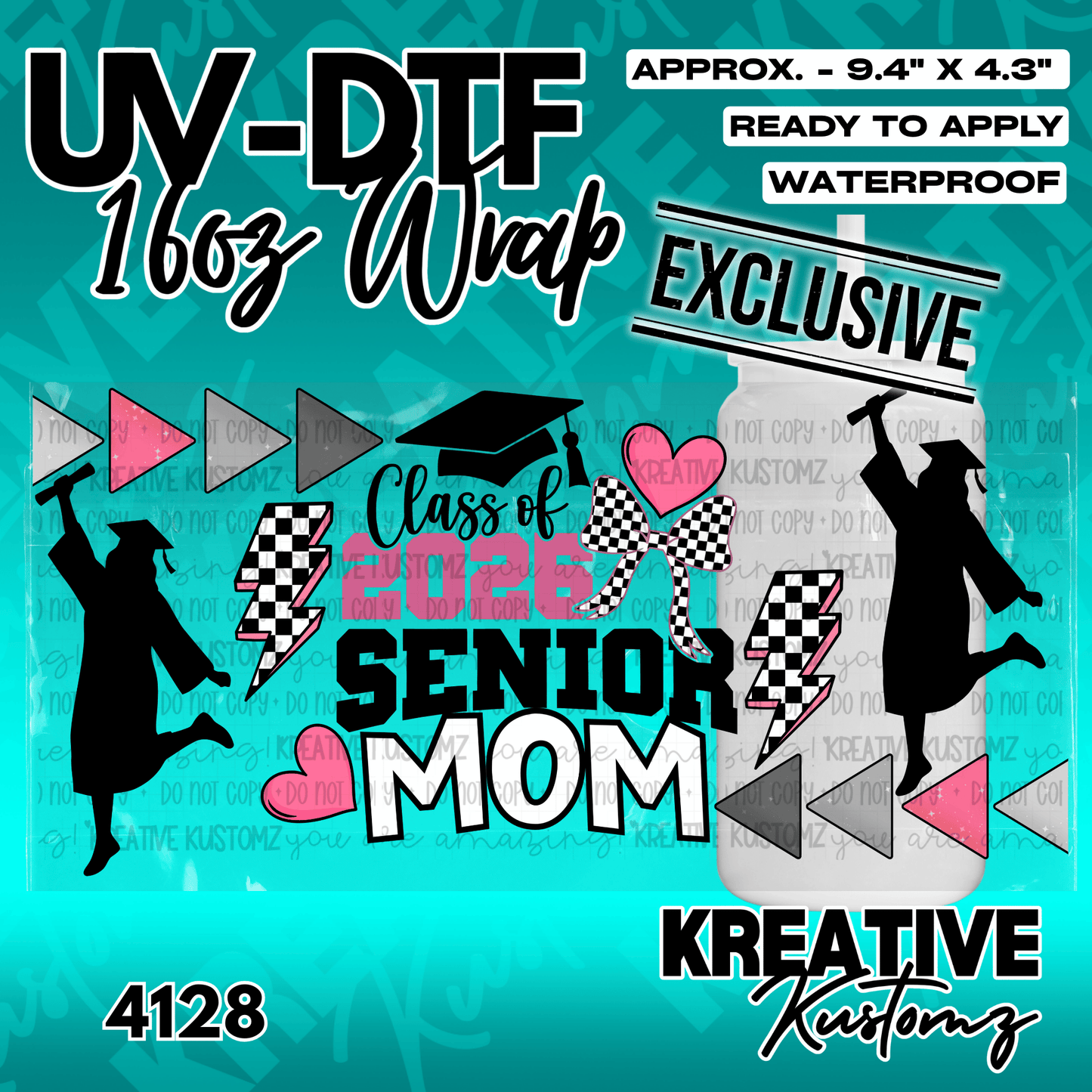 KK-4128 | UVDTF | 16oz Glass Can Libbey Wrap