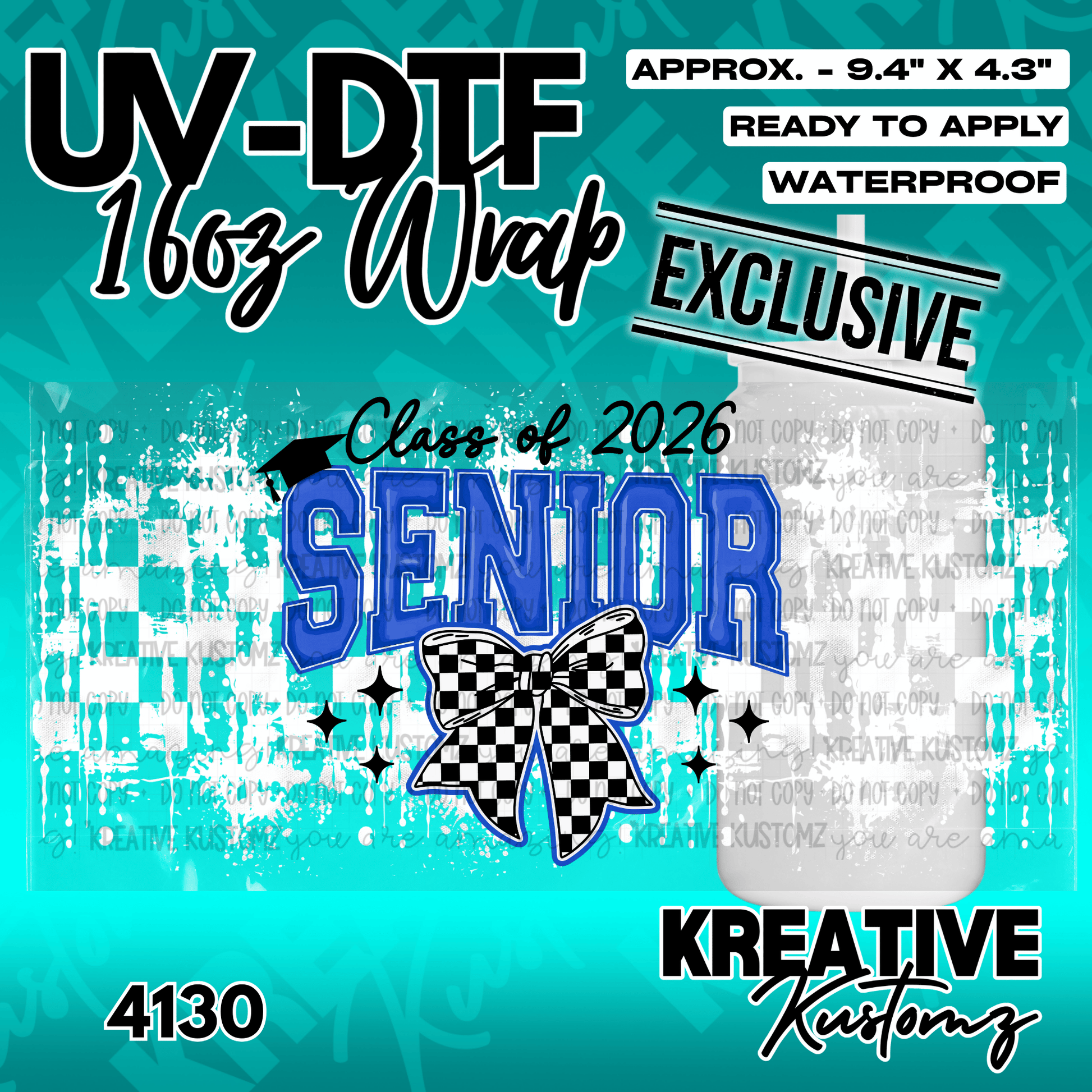 KK-4130 | UVDTF | 16oz Glass Can Libbey Wrap