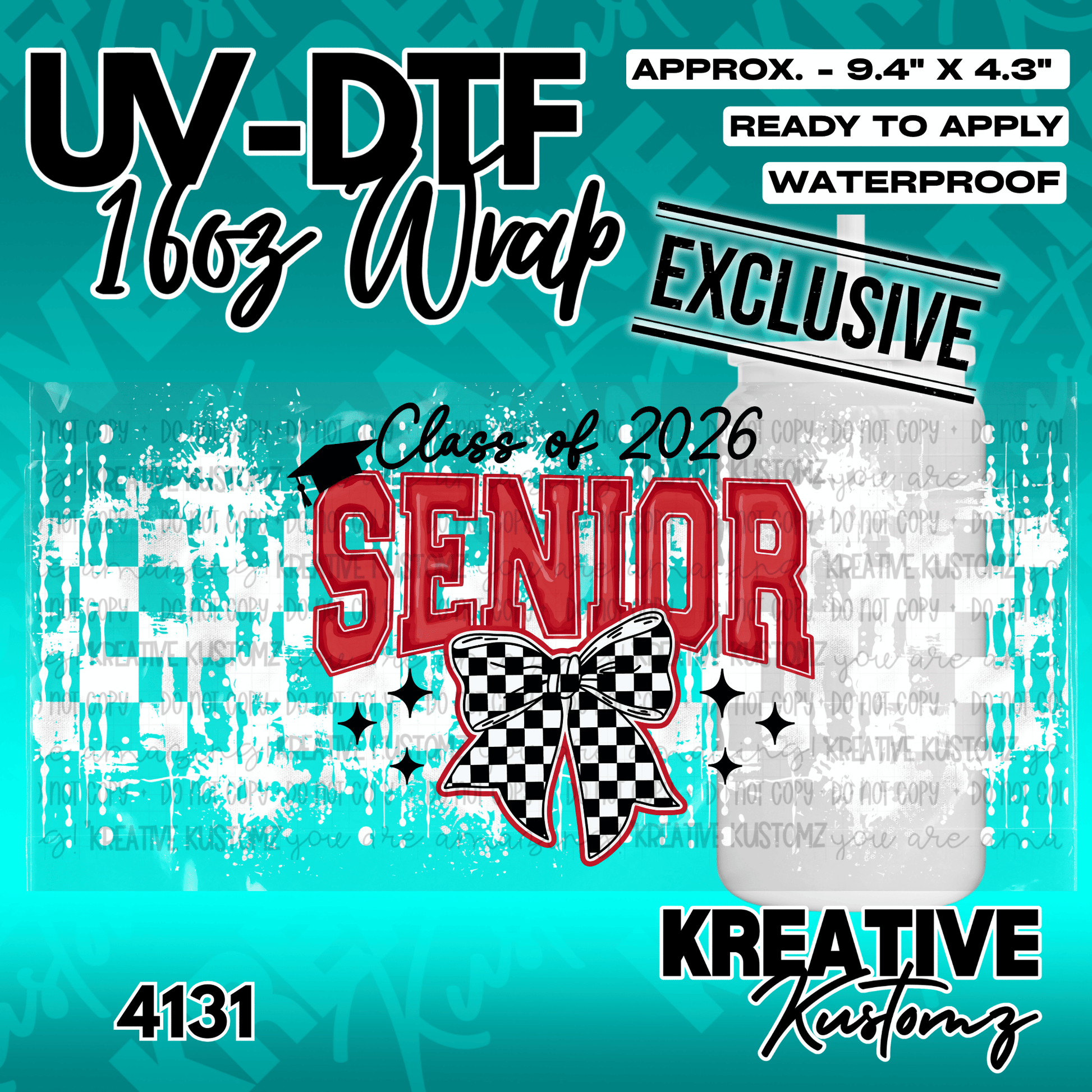 KK-4131 | UVDTF | 16oz Glass Can Libbey Wrap