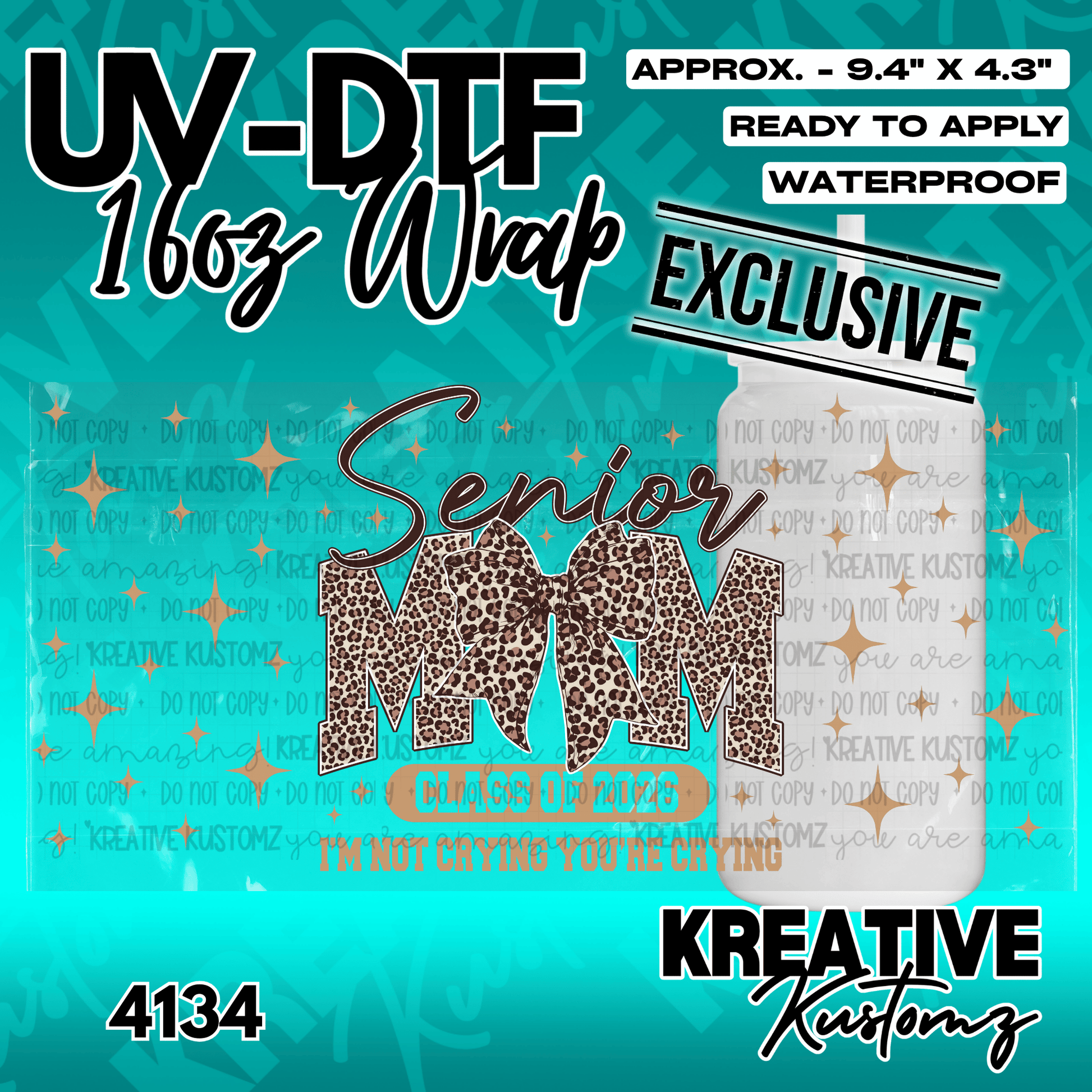 KK-4134 | UVDTF | 16oz Glass Can Libbey Wrap