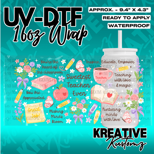 KK-4877 | UVDTF | 16oz Glass Can Libbey Wrap